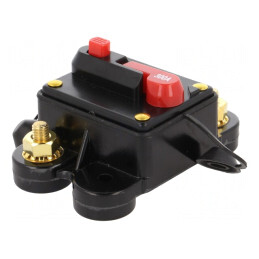 Siguranţă automată auto 300A neagră 12-24VDC | Electronic-mag.ro | Componente Electronice