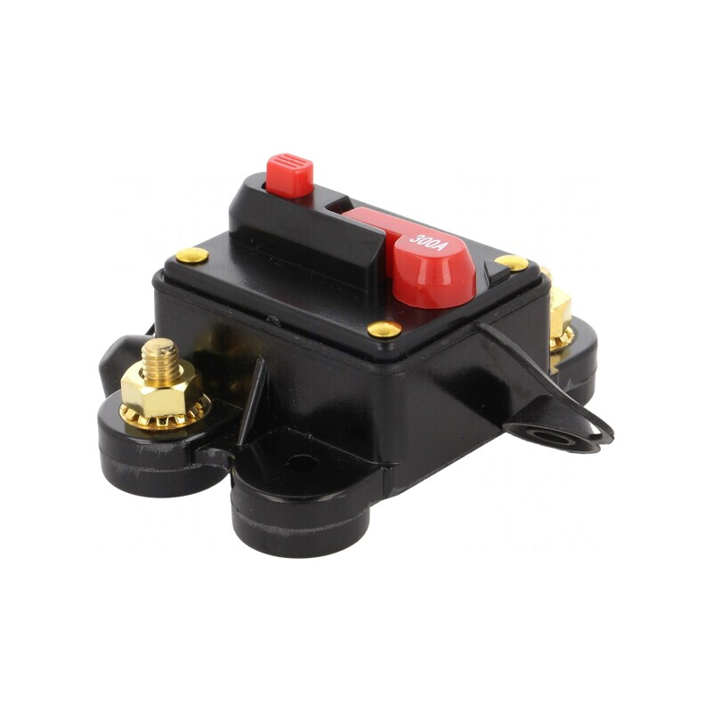 Siguranţă automată auto 300A neagră 12-24VDC | Electronic-mag.ro | Componente Electronice