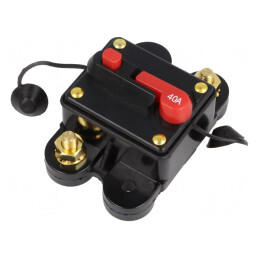 Siguranţă automată auto 40A neagră 12-24VDC | Electronic-mag.ro | Componente Electronice