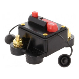 Siguranță automată auto 80A neagră 12-24VDC | Electronic-mag.ro | Componente Electronice
