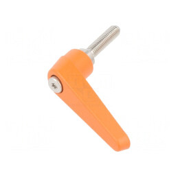 Manetă franceză 25mm filet 45mm lungime | Electronic-mag.ro | Componente Electronice