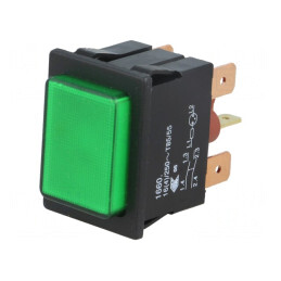 Comutator DPST 16A/250VAC OFF-ON | Electronic-mag.ro | Componente Electronice
