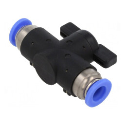 Ventil de închidere alamă nichelată 0-10 bar 8mm | Electronic-mag.ro | Componente Electronice