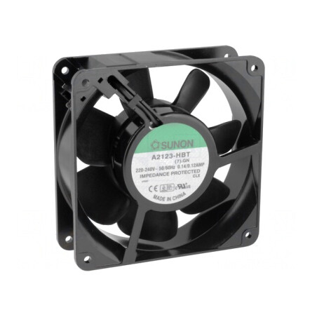 Ventilator AC Axial 230V 120mm 210m3/h 47dB | Electronic-mag.ro | Componente Electronice