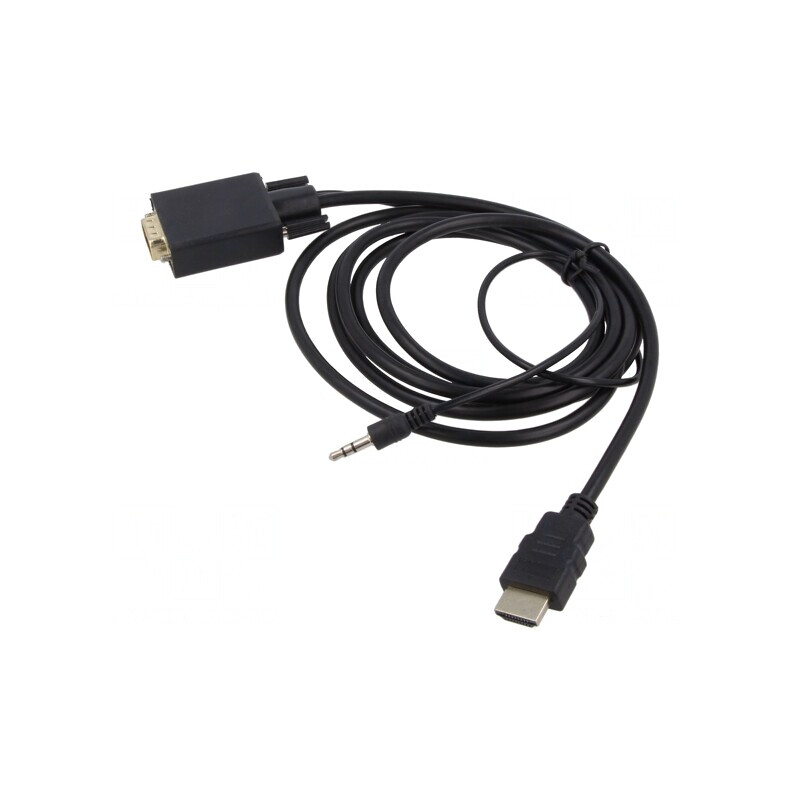 Cablu HDMI 1.4 1,8m Negru | Electronic-mag.ro | Componente Electronice