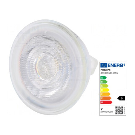 Lampă LED GU5.3 7W 4000K 660lm Alb Neutru | Electronic-mag.ro | Componente Electronice