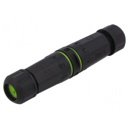 Conector fibră optică SC cablu 2 piste drept | Electronic-mag.ro | Componente Electronice