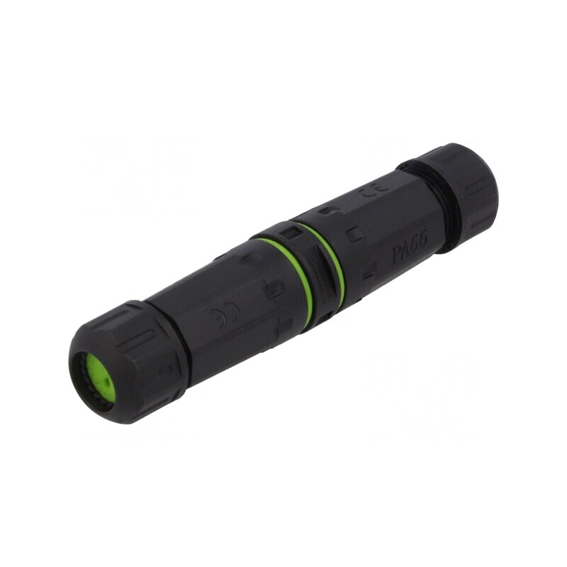 Conector fibră optică SC cablu 2 piste drept | Electronic-mag.ro | Componente Electronice