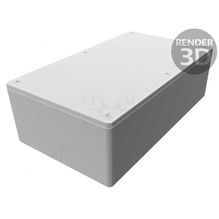 Carcasă universală ABS neagră 113x193x61mm | Electronic-mag.ro | Componente Electronice