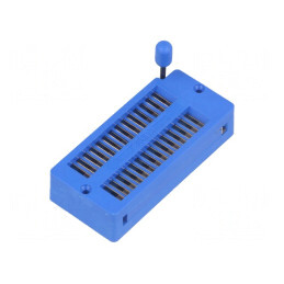 Soclu circuite integrate ZIF DIP28 THT 25-70°C ELK028 | Electronic-mag.ro | Componente Electronice