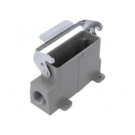 Carcasă pentru Conectori HDC D16A cu Clichet M20 | Electronic-mag.ro | Componente Electronice