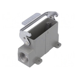 Carcasă pentru Conectori HDC D16A cu Clichet M25 | Electronic-mag.ro | Componente Electronice