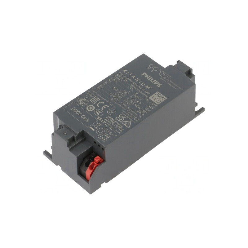 Alimentator LED 30W 31-46VDC 650mA 220-240VAC | Electronic-mag.ro | Componente Electronice