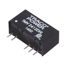 Convertor DC/DC 1W 24V la 12V/-12V | Electronic-mag.ro | Componente Electronice