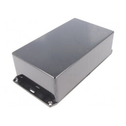 Carcasă universală neagră 110mm x 191mm x 61mm ABS | Electronic-mag.ro | Componente Electronice