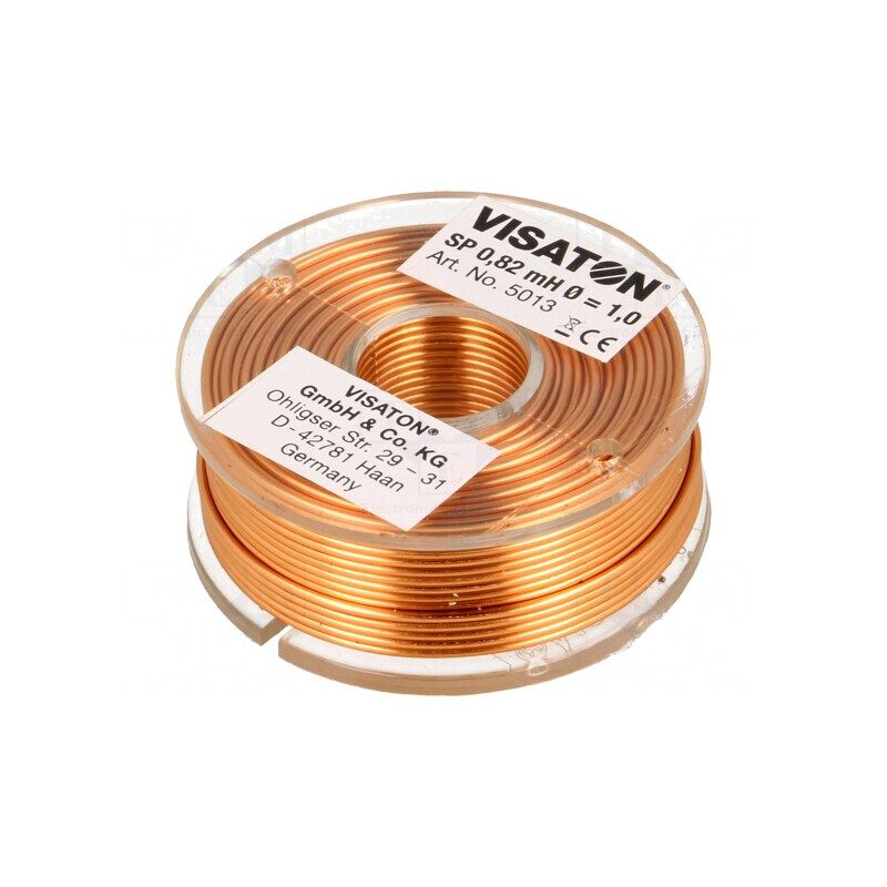 Inductor Bobină cu Aer 0,82mH | Electronic-mag.ro | Componente Electronice