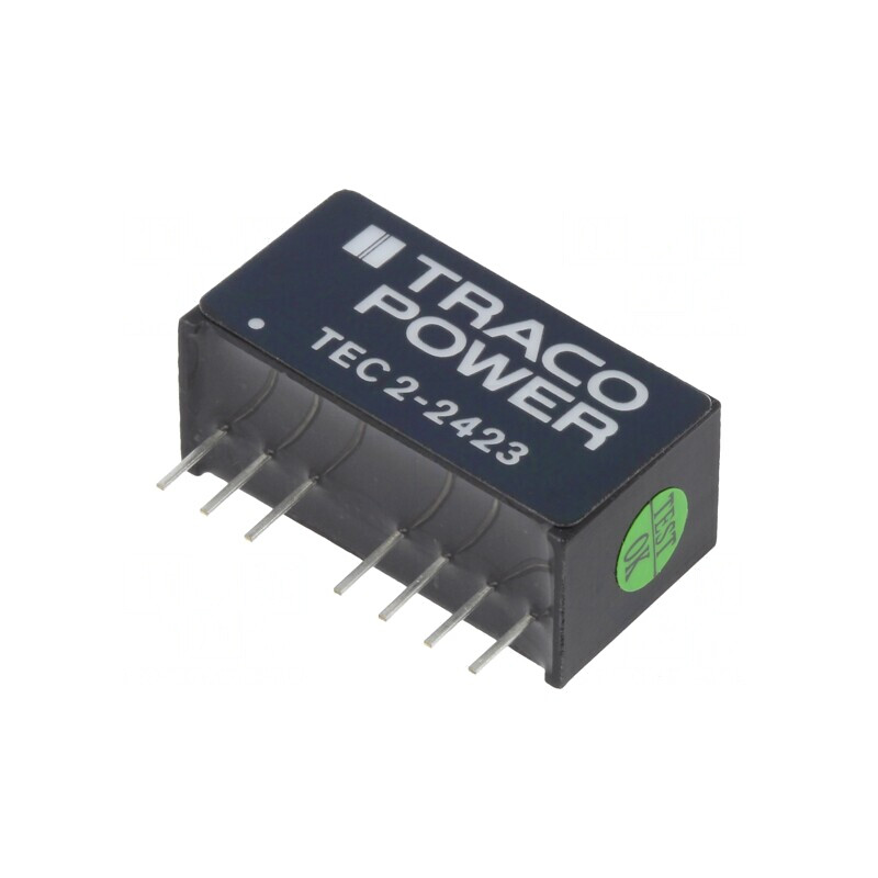 Convertor DC/DC 2W 18-36V la 15V/-15V SIP8 | Electronic-mag.ro | Componente Electronice