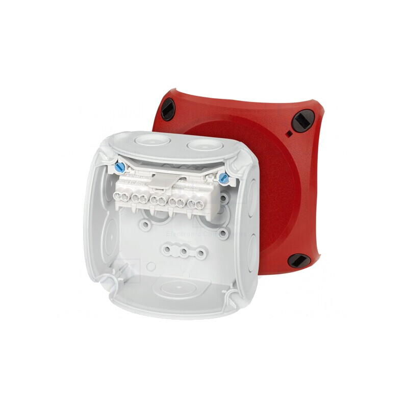 Cutie de conexiuni IP66 93x93x62mm Albă | Electronic-mag.ro | Componente Electronice