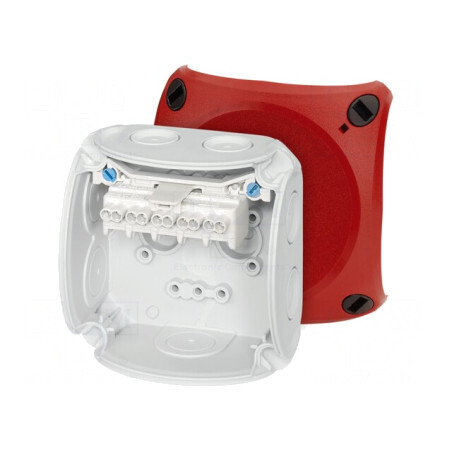 Cutie de conexiuni IP66 93x93x62mm Albă | Electronic-mag.ro | Componente Electronice