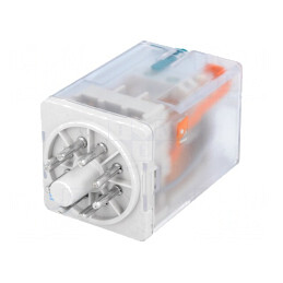 Releu electromagnetic DPDT 24VDC 20A | Electronic-mag.ro | Componente Electronice