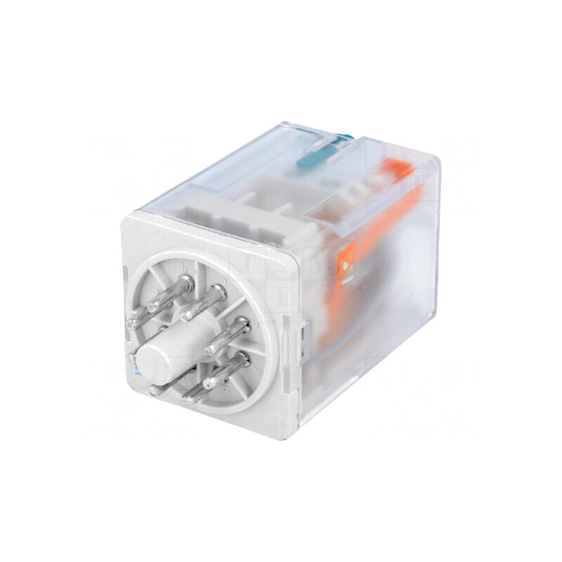 Releu electromagnetic DPDT 24VDC 20A | Electronic-mag.ro | Componente Electronice