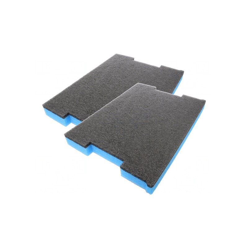 Insert din spumă 433x315x40mm - Set 2 bucăți | Electronic-mag.ro | Componente Electronice Insert din spumă 433x315x40mm - Set 2 bucăți | Electronic-mag.ro | Componente Electronice