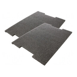 Inserturi din spumă 433x315x40mm - Set 2 bucăți | Electronic-mag.ro | Componente Electronice