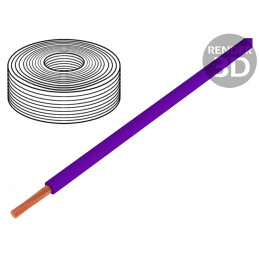 Cablu Cu 0,25mm2 PVC Violet 50m | Electronic-mag.ro | Componente Electronice
