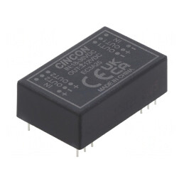 Convertor DC/DC 3W 18-36V In 12V Out -12V Out THT EC3A25 | Electronic-mag.ro | Componente Electronice