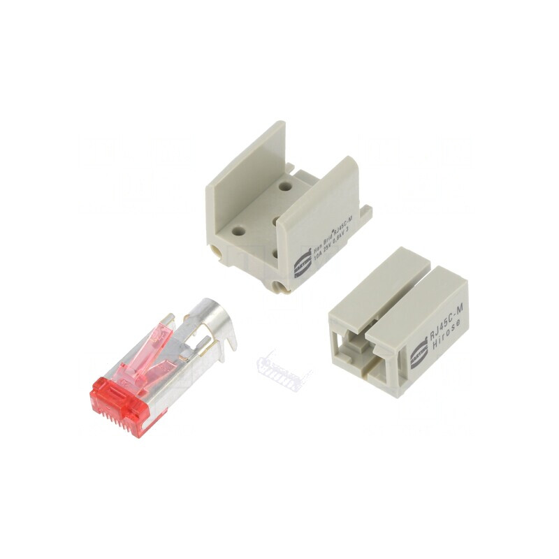 Conector Ethernet Han Brid-RJ45 C-M Hirose