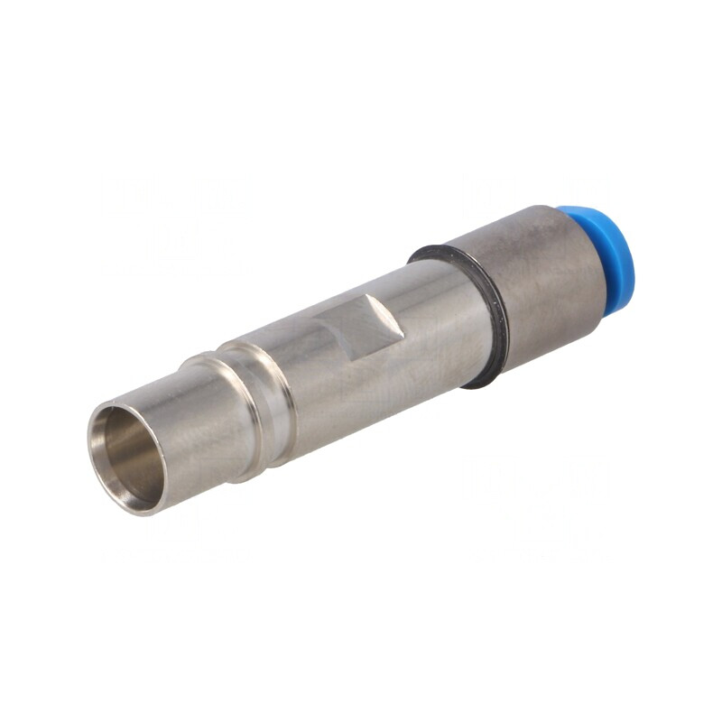 Pin mamă Han-Modular pentru cablu OD 4mm alamă 10bar drept | Electronic-mag.ro | Componente Electronice