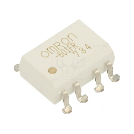 Releu semiconductor SPST-NO 600mA 600VAC 600VDC SMT | Electronic-mag.ro | Componente Electronice