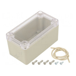 'Carcasă Universală Ritec ABS IP65 50mm x 95mm x 50mm' | Electronic-mag.ro | Componente Electronice