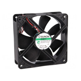 Ventilator Axial DC 24V 120x120x38mm 197.2m3/h 44dBA | Electronic-mag.ro | Componente Electronice