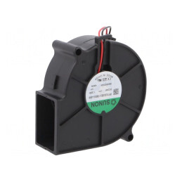Ventilator DC 24V 75x75x30mm 18,35m3/h 32,9dBA | Electronic-mag.ro | Componente Electronice