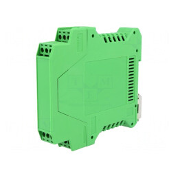 Carcasă pentru șină DIN, 100mm x 17,5mm x 113,5mm poliamidă | Electronic-mag.ro | Componente Electronice