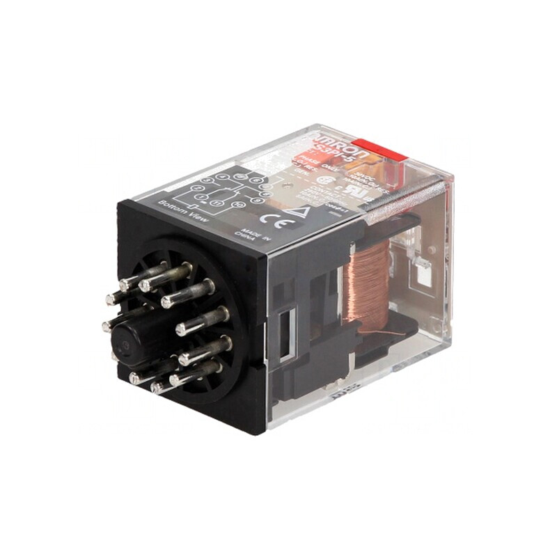 Releu electromagnetic 3PDT 110V 10A | Electronic-mag.ro | Componente Electronice