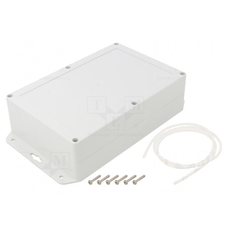 Carcasă universală ABS gri deschis 140x210x60mm | Electronic-mag.ro | Componente Electronice