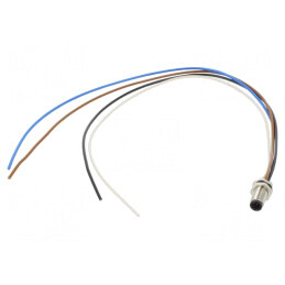 Conector M5 Tată PIN 4 Aurit IP67 | Electronic-mag.ro | Componente Electronice