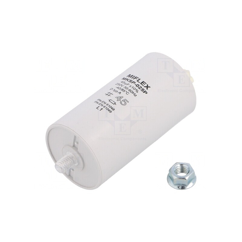 Condensator Lămpi Descărcare 45uF 250VAC | Electronic-mag.ro | Componente Electronice Condensator Lămpi Descărcare 45uF 250VAC | Electronic-mag.ro | Componente Electronice