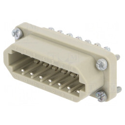 Conector mamă HDC EPIC STA 14 pini 10mm 7.5A 60V | Electronic-mag.ro | Componente Electronice