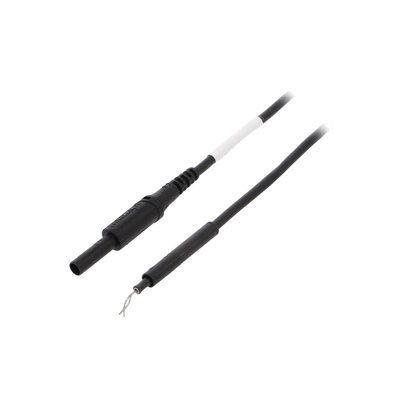 Cablu de măsurare 19A cu mufă banană 4 mm | Electronic-mag.ro | Componente Electronice