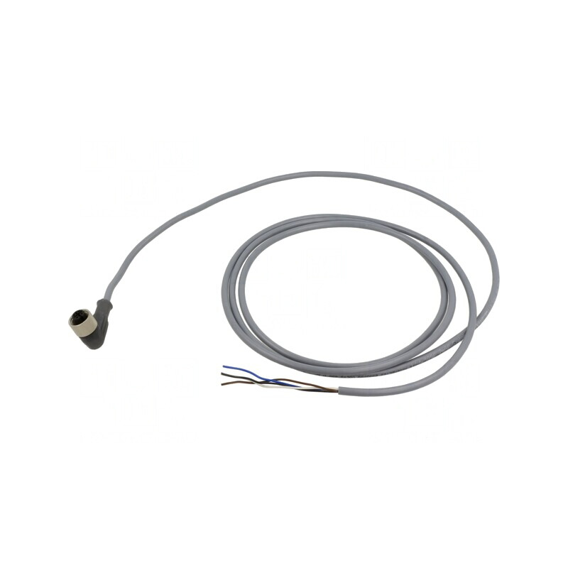 Cablu Conectare M12 4PIN Unghi 2m 250VAC 3A | Electronic-mag.ro | Componente Electronice