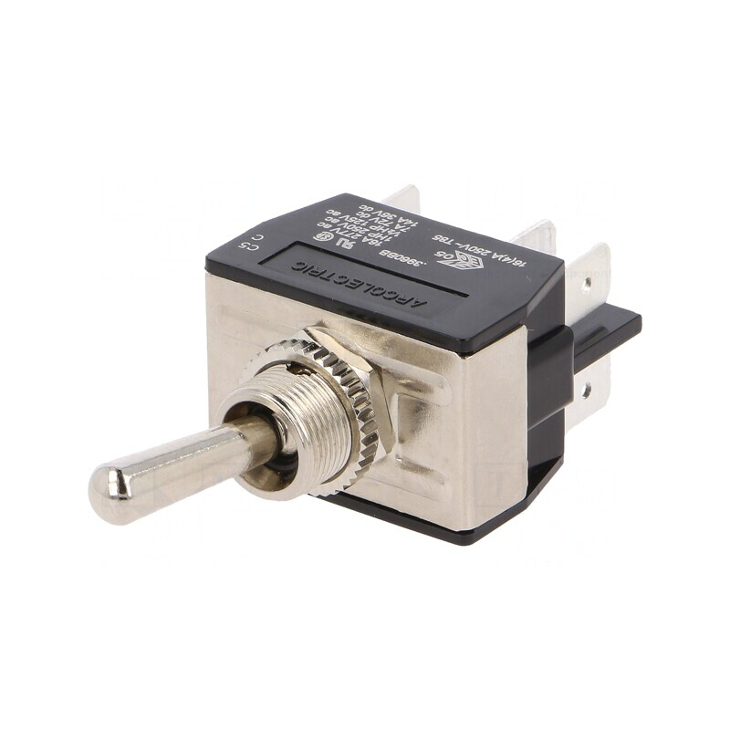 Comutator Basculant DPDT ON-ON 10A 250V Ø12.7mm | Electronic-mag.ro | Componente Electronice Comutator Basculant DPDT ON-ON 10A 250V Ø12.7mm | Electronic-mag.ro | Componente Electronice