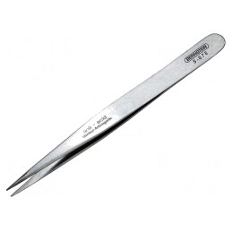 Pensetă Dreaptă 130mm pentru Lucrări de Precizie SMD | Electronic-mag.ro | Componente Electronice