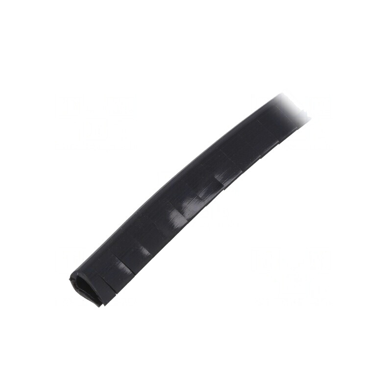 Ecran PVC 10mm Negru 10m | Electronic-mag.ro | Componente Electronice