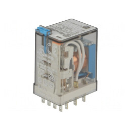 Releu Electromagnetic 4PDT 24VDC 15A | Electronic-mag.ro | Componente Electronice