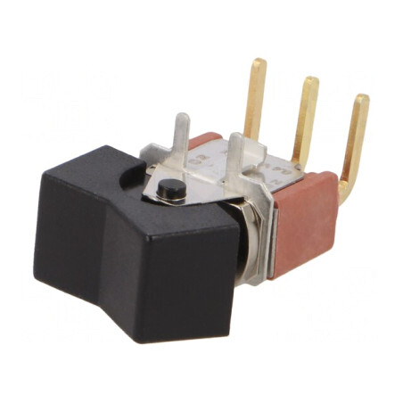 Comutator Basculant ON-ON 10mΩ THT | Electronic-mag.ro | Componente Electronice
