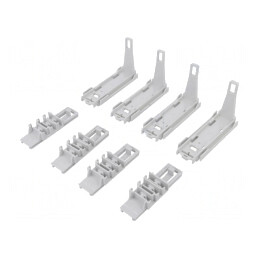 Set Suporturi Montare Șine DIN 75mm x 39mm x 110mm | Electronic-mag.ro | Componente Electronice