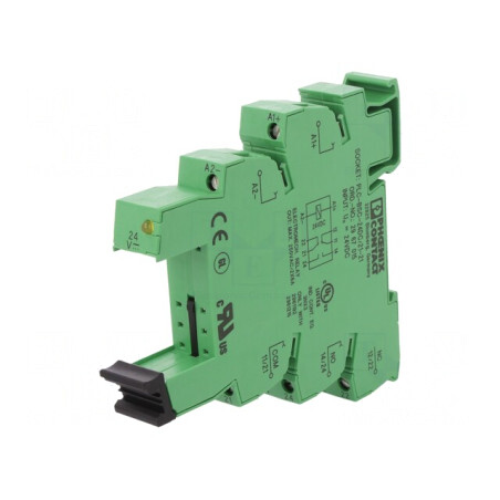 Stativ PIN 8 pentru șină DIN 24V | Electronic-mag.ro | Componente Electronice
